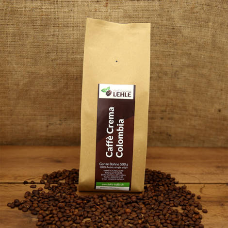 Kaffee-Manufaktur Lehle - Caffé Crema Colombia Verpackung