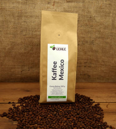 Kaffee-Manufaktur Lehle - Kaffe Mexico Verpackung