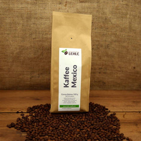 Kaffee-Manufaktur Lehle - Kaffe Mexico Verpackung