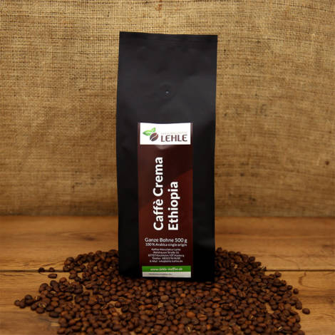 Kaffee-Manufaktur Lehle - Caffé Crema Ethiopia Verpackung